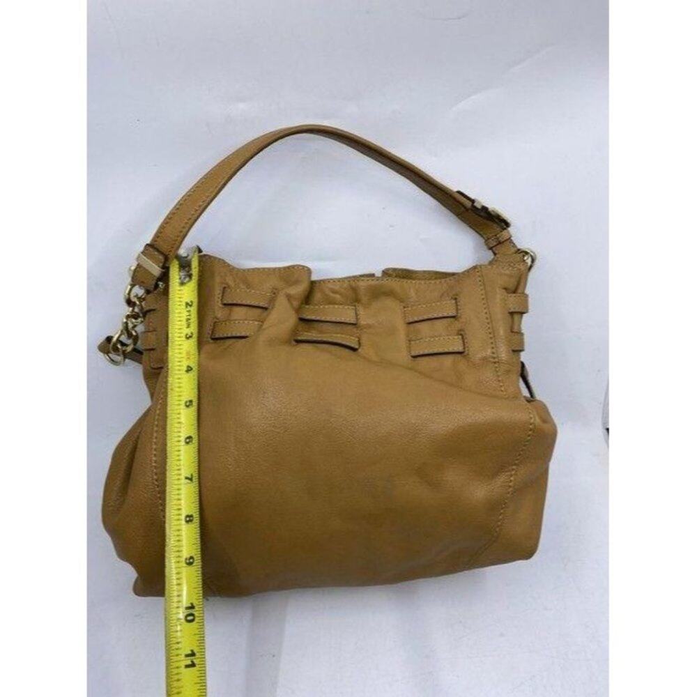 michael kors crossbody w w strap orange leather ho - Picture 4 of 12